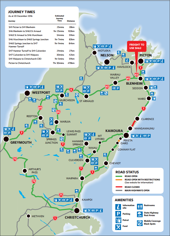 Earthquake Disruptions Avis New Zealand Car Rental